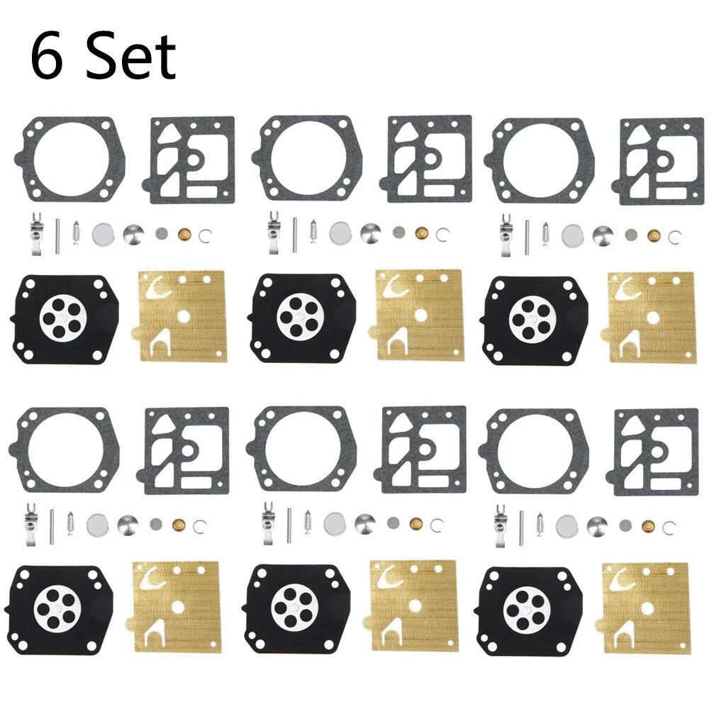 6X Carburetor Diaphragm Gasket Kit for Walbro K22-HDA Chainsaw (N/A)