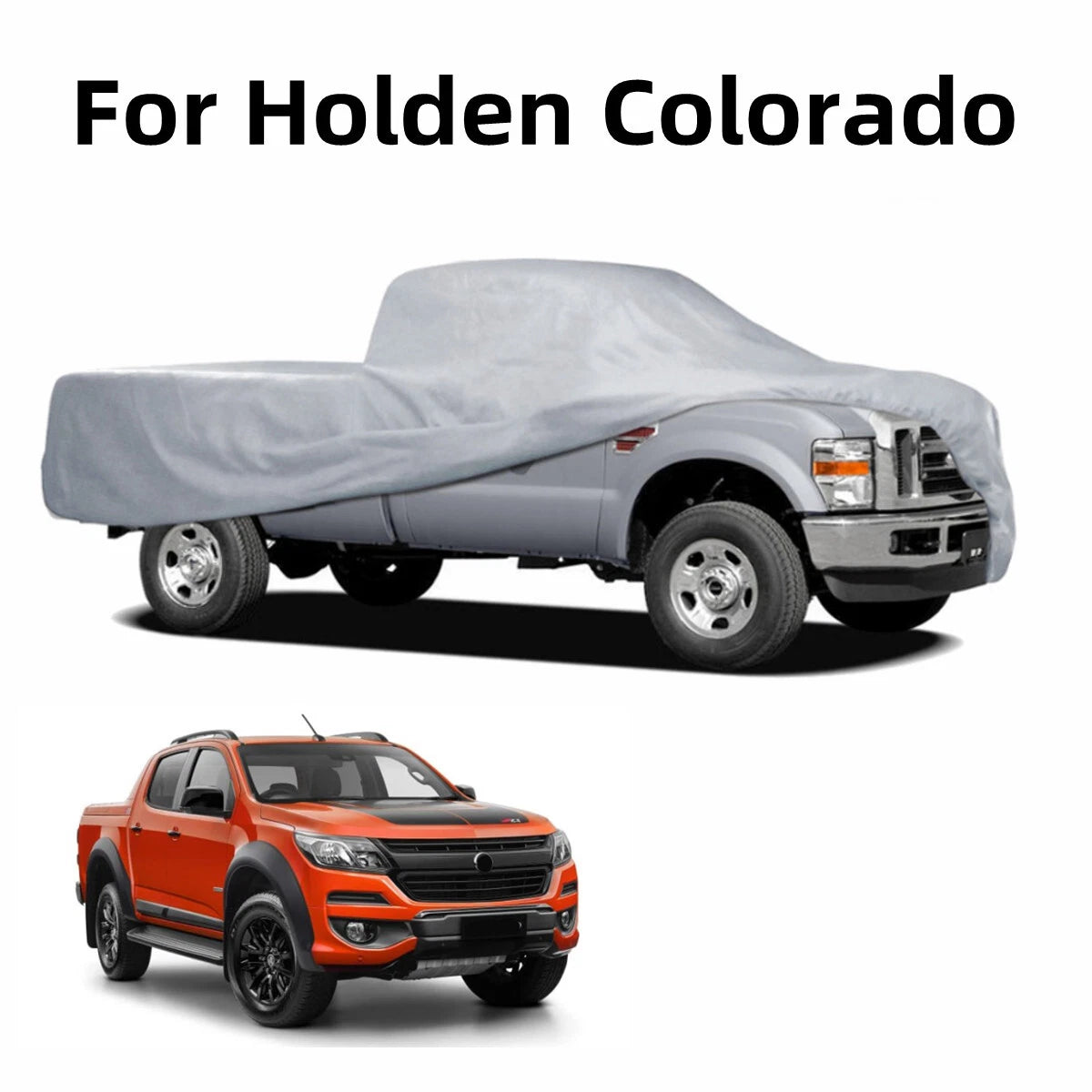 Universal Pickup Truck Full Cover All Weather Protection UV Resistant