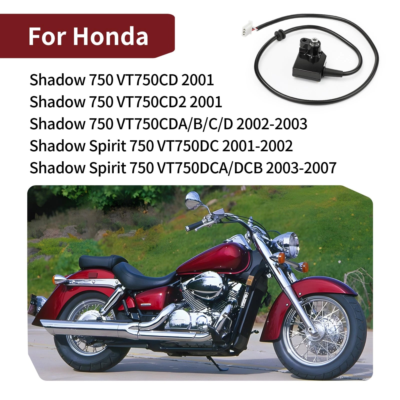 Speed Sensor for Honda VT750 Shadow ACE & Spirit (2001–2007)