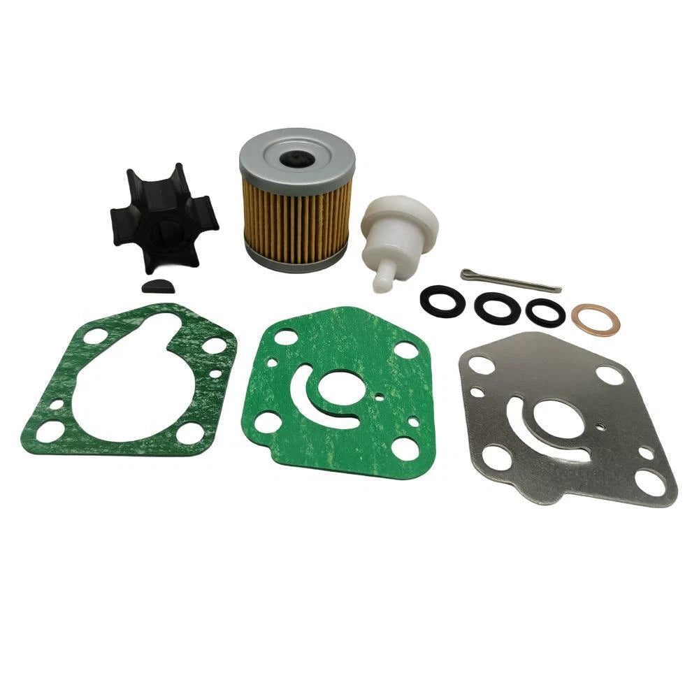 Outboard Maintenance Kit for Suzuki DF9.9 DF15 (17400-94810 17400-94J00 15410-98500)
