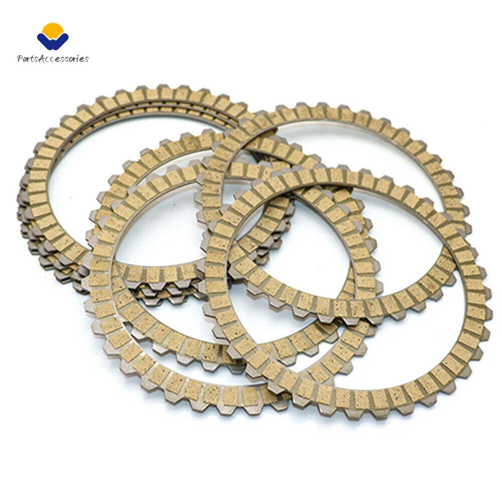 Set of Clutch Friction Plates for Harley Sportster XL883 XL1200 XLH1200