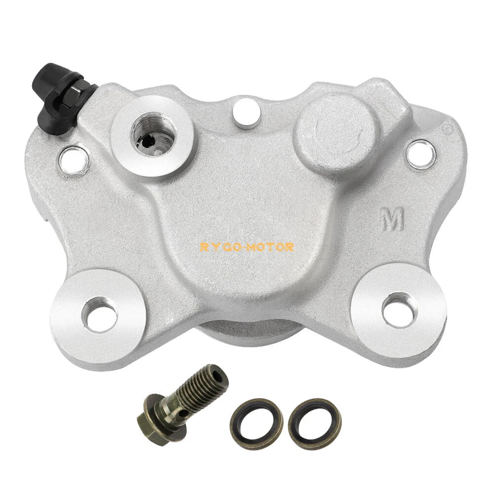 Left Front Brake Caliper & Pads for Arctic Cat 250 300 375 400 500 (1999–2019)