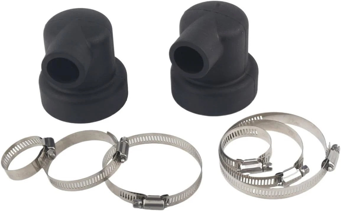 2Pcs Heat Exchanger End Caps for Volvo Penta MD2010 MD2020 MD2030 861920