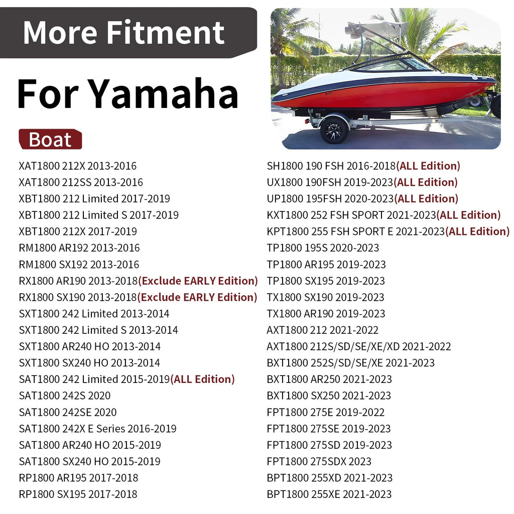 8x Rod Bearing for Yamaha FX VX 1800 WaveRunner (2002–2019) 6S5-11656-50-00 6S5-11656-60-00