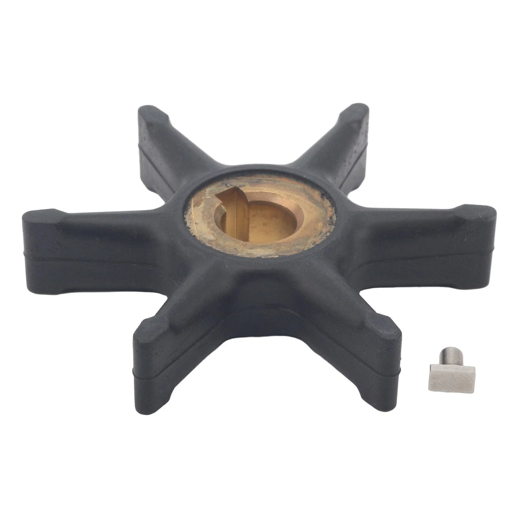 Water Pump Impeller & Key for Johnson Evinrude OMC BRP 3 4 6 HP (1969–1972)