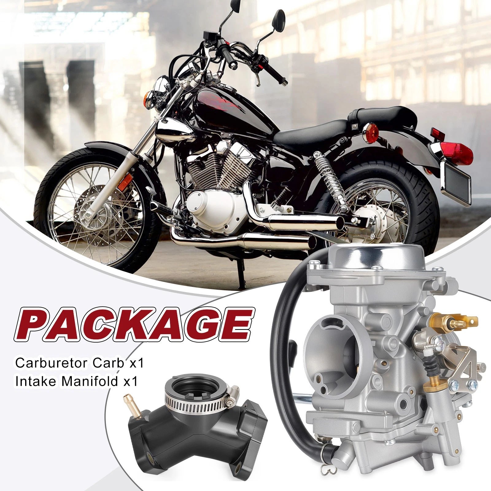 Carburetor for Yamaha Virago 250 XV250 (1995–2007) 2UJ-14900-01-00