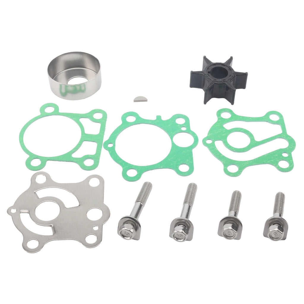 Water Pump Repair Impeller Kit for Yamaha 2-Stroke 25-30 HP Outboard (1990-2023)