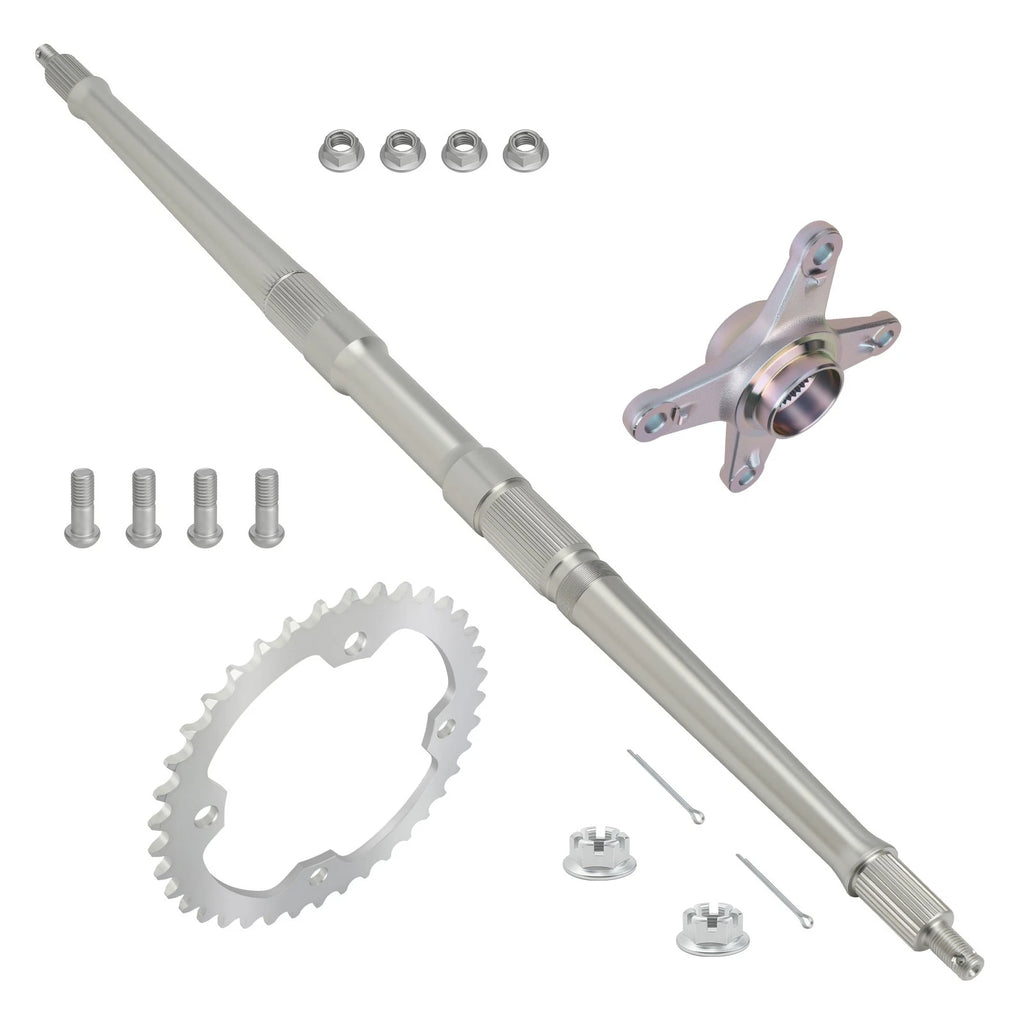 Rear Axle Kit for Yamaha YFZ450 (2004–2023) 5TG-25381-00-00 1S3-25386-00-00 5TG-25438-10-00