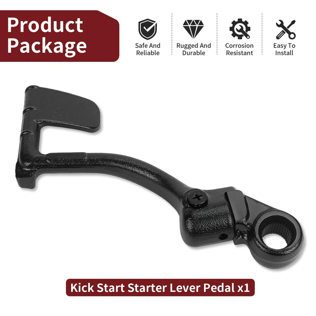 Kick Start Starter Lever Pedal for Yamaha Blaster YFS200 (1988–2006) 2XJ-15620-10-00