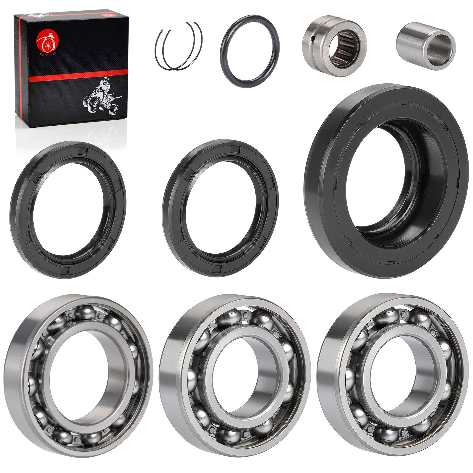 Rear Differential Bearing & Seal Kit for Honda Foreman TRX450 (2000–2006)