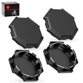 Set of 4 Black Wheel Hub Caps for Polaris Sportsman 1000 XP (2017–2024) 1521999-458