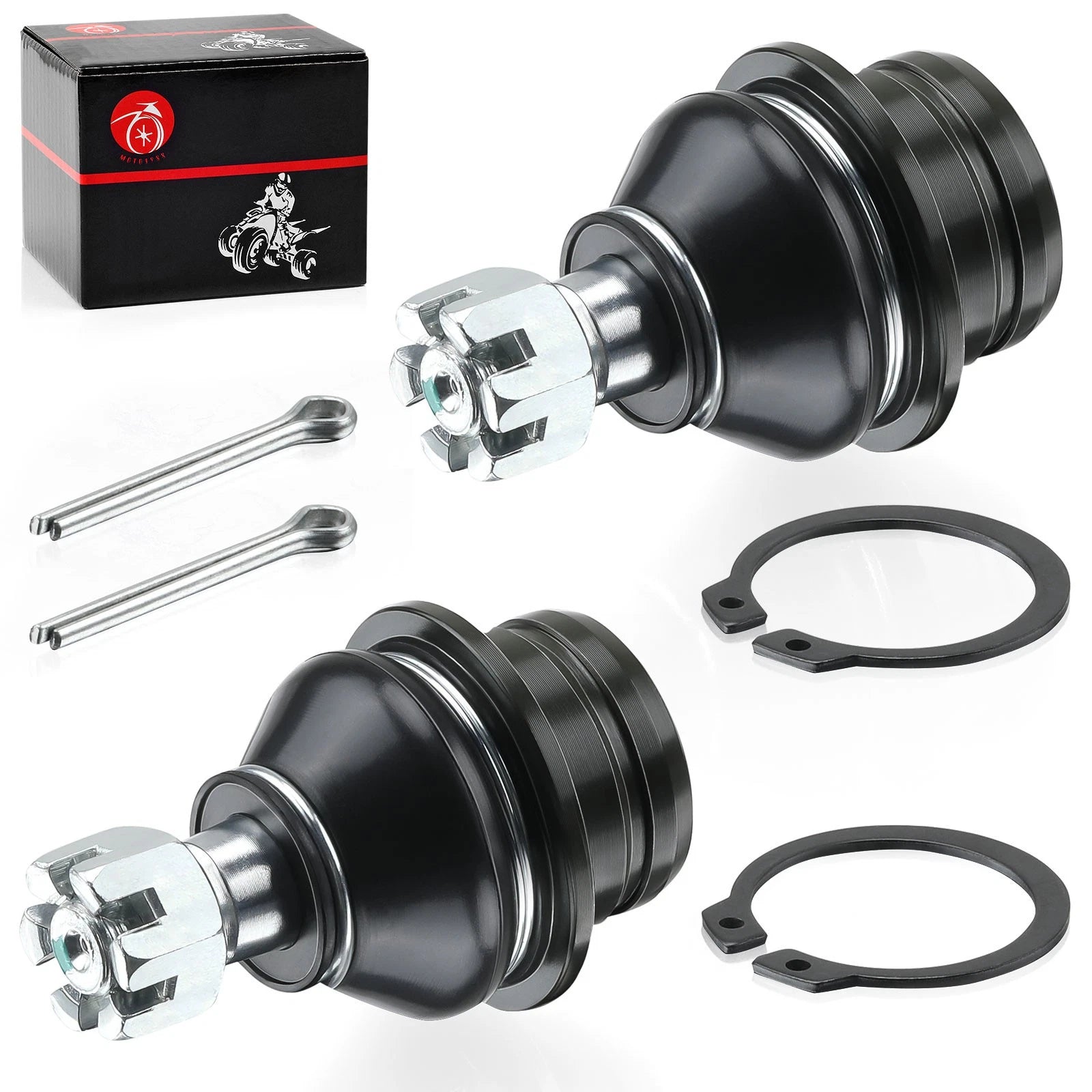 2X Front Upper Lower Ball Joints for Suzuki KingQuad AXi LT-A500 (2011–2023)