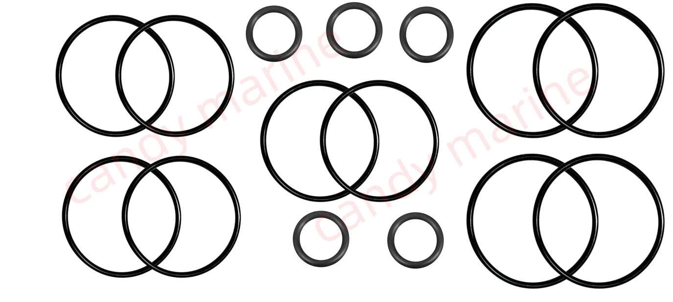 5X Oil Change O-Ring Master Seal Kit for Suzuki (09280-54001, 09280-13004, 09280-60005)