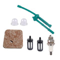 Air Fuel Filter Line Primer Bulb Spark Plug Kit for STIHL FS38 FS45 FS46 HL45 (No Years)