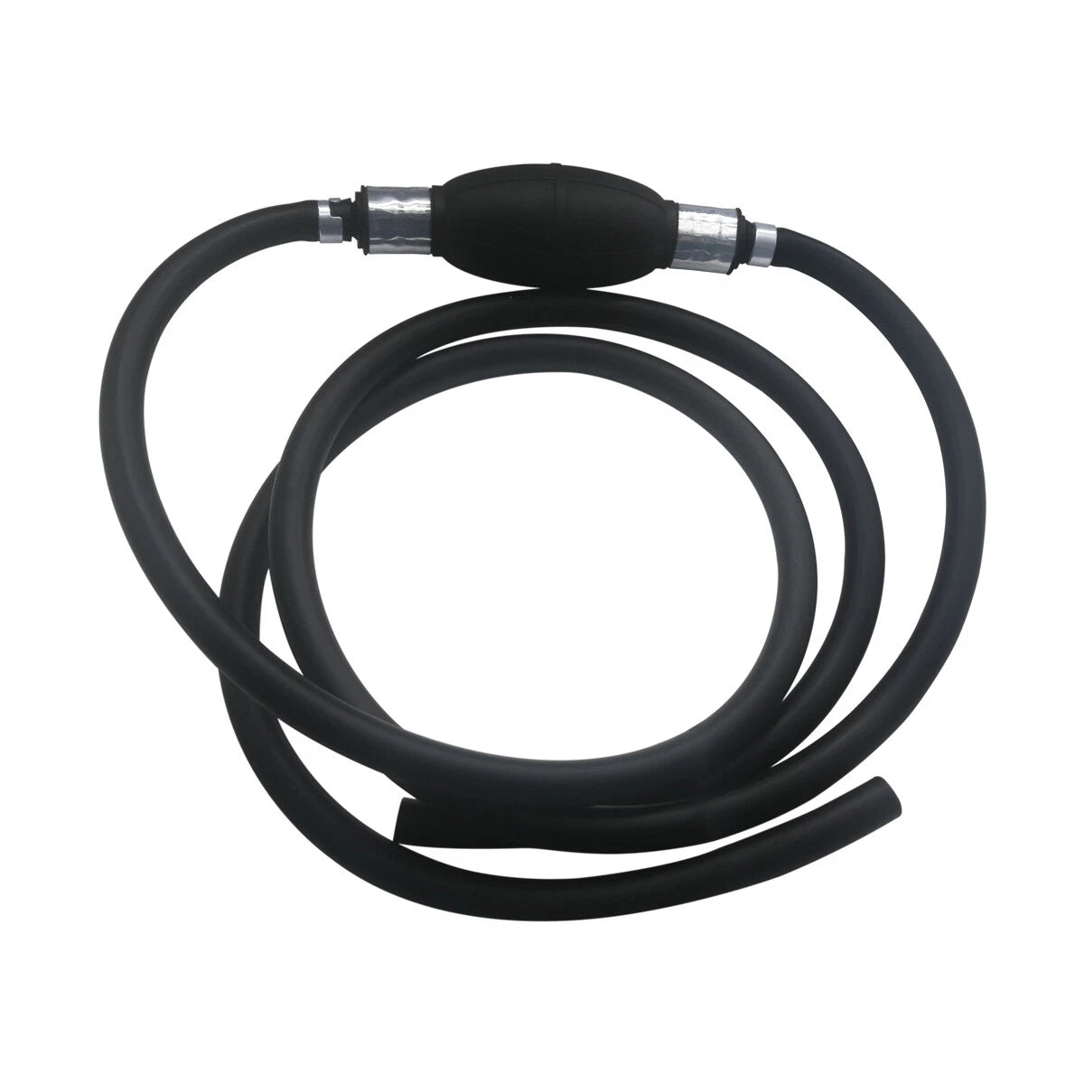Fuel Hose Line Assembly with Primer Bulb for Marine Outboard Motors (3/8")