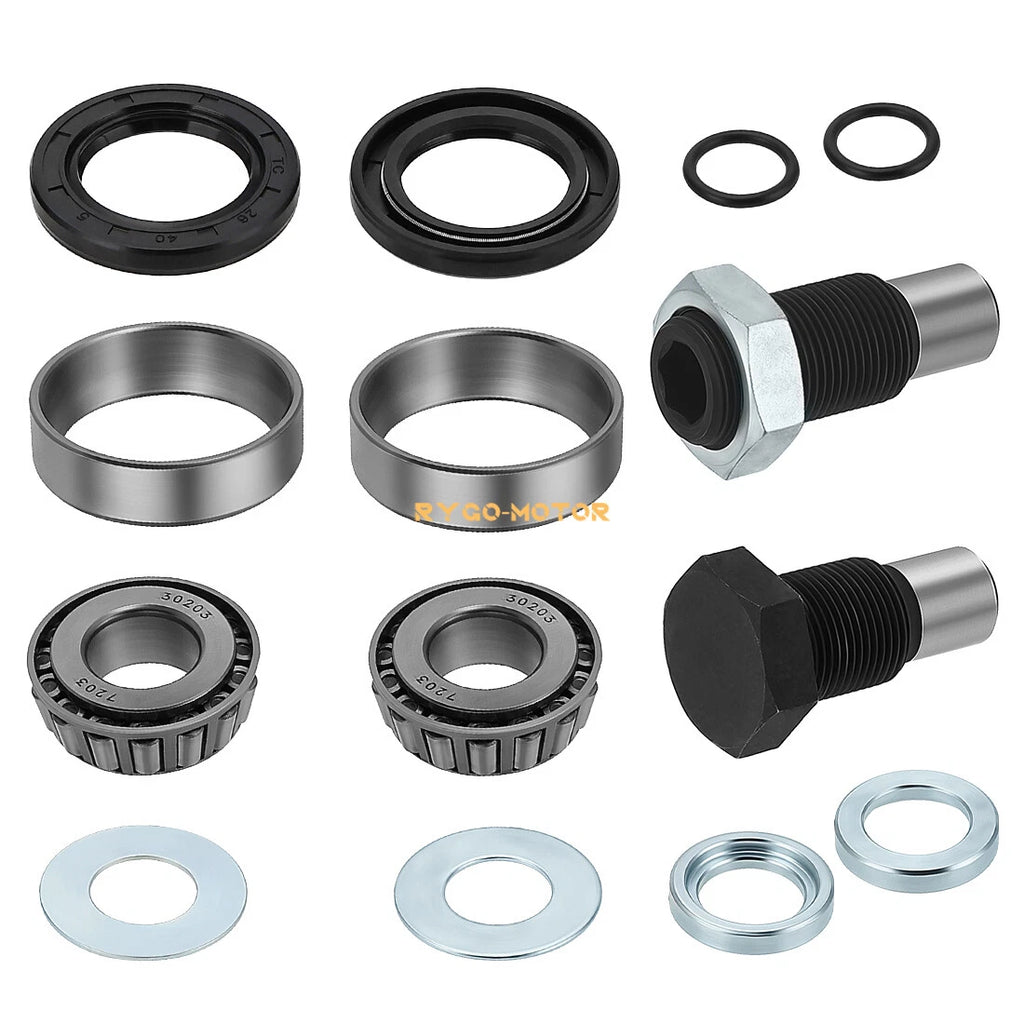 Swing Arm Bearing Seal Kit w/Shaft for Kawasaki Brute Force 650 (2005–2013)