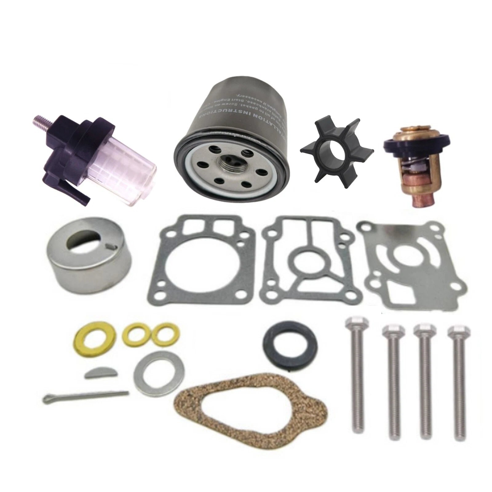 Outboard Maintenance Repair Kit 8M0120839 8M0208905 for Mercury Mariner (20-30 HP)