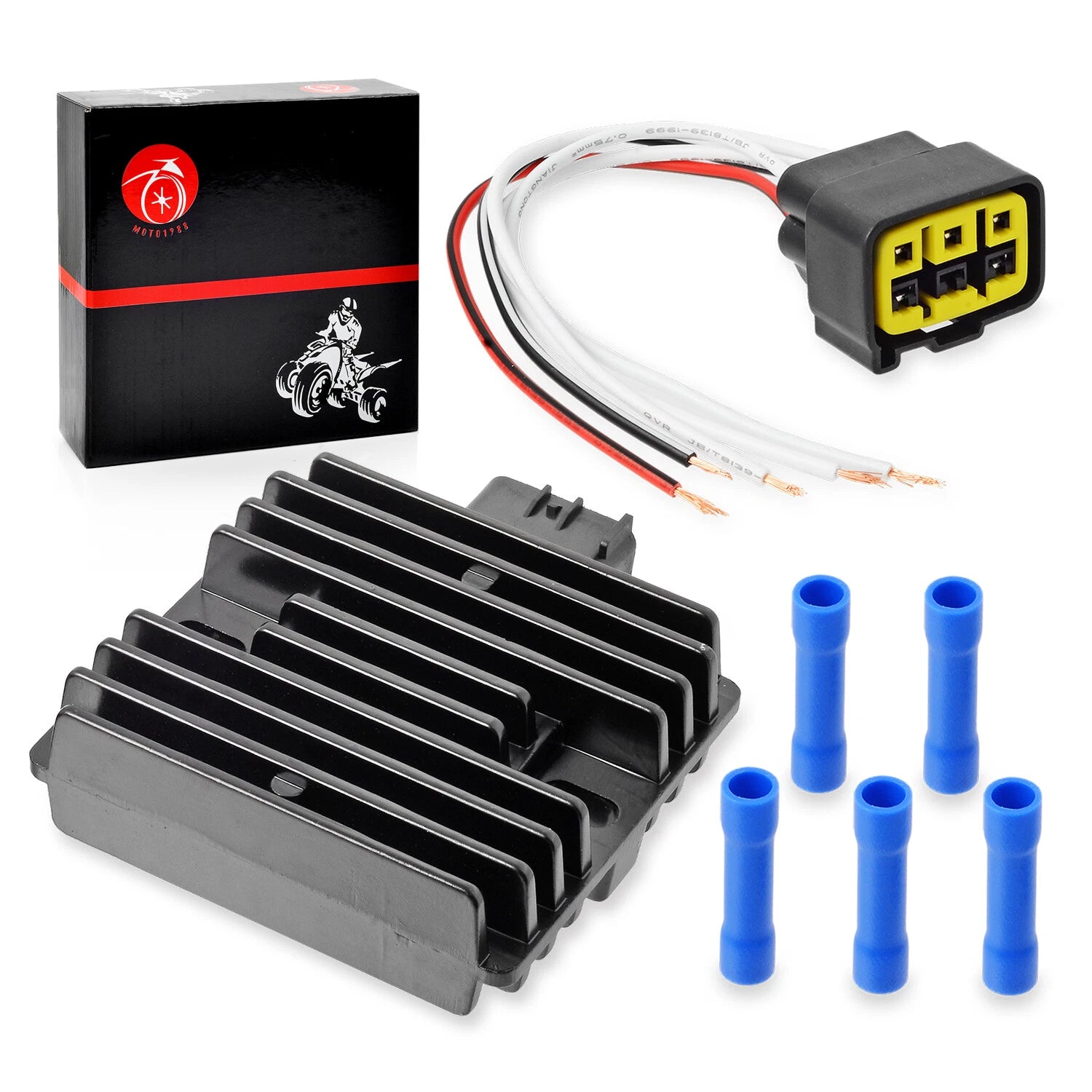 Voltage Regulator Rectifier for Yamaha YXR450 YXR660 Rhino (2004–2018) 4XY-81960-00-00