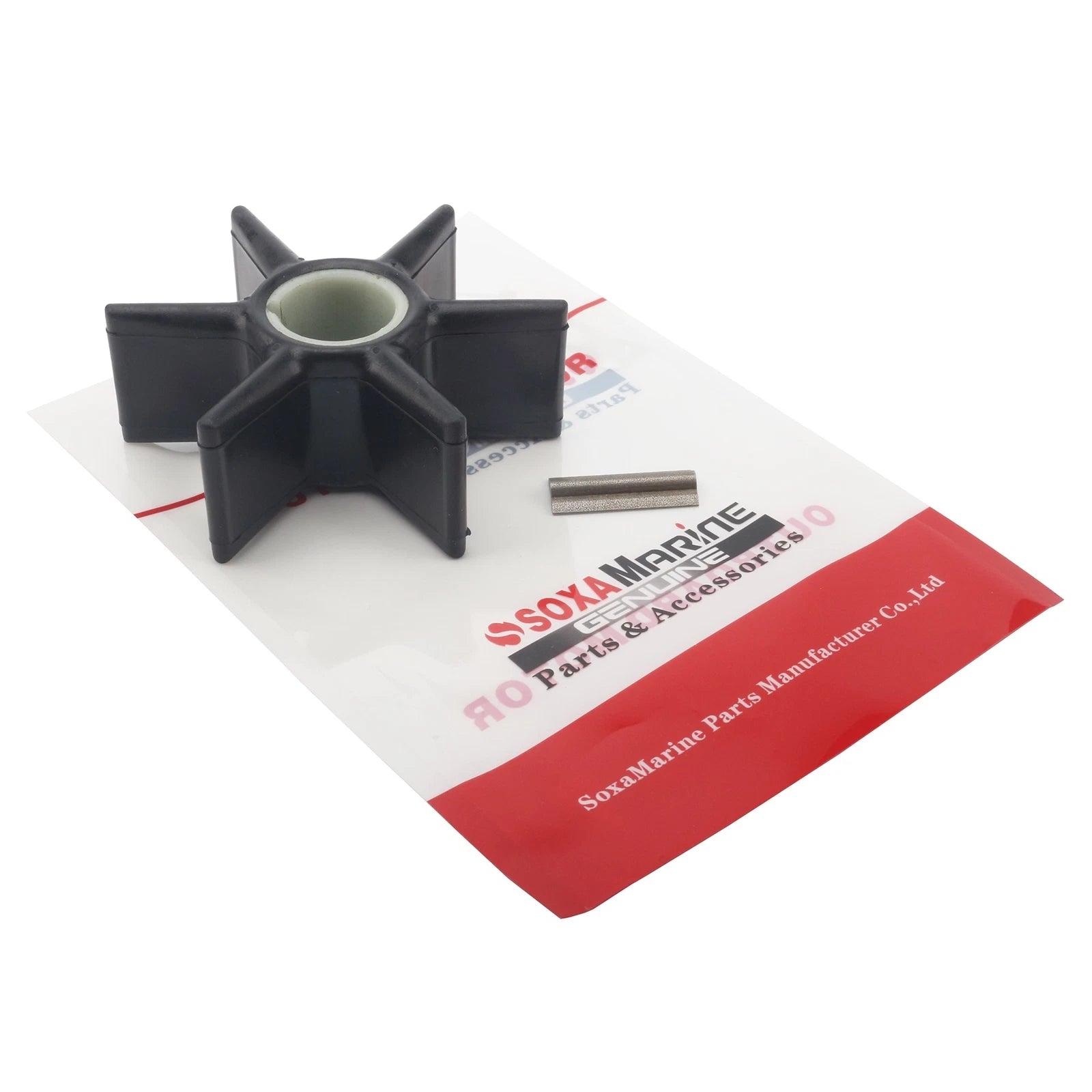 Water Pump Impeller & Key for Mercury Mariner Outboard (47-43026T2)