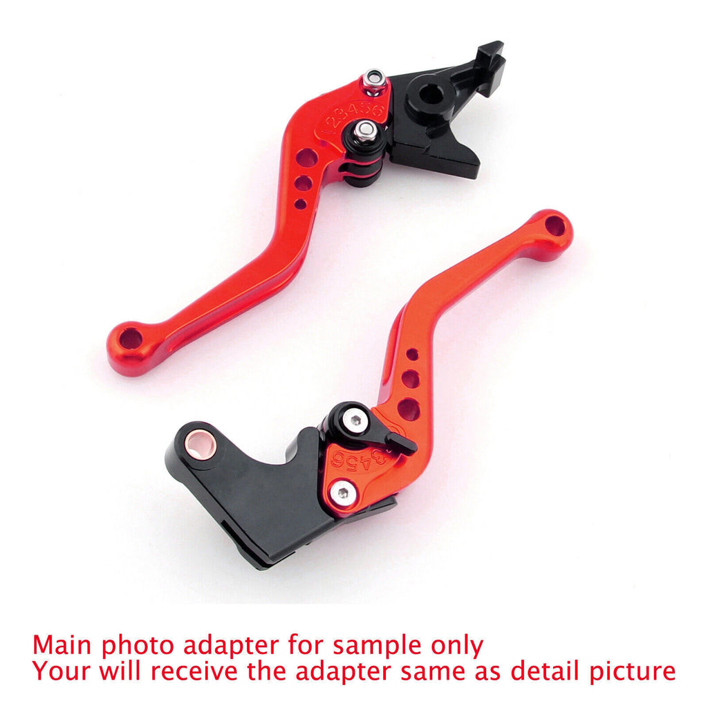 Short Clutch Brake Lever for Vespa GTS 300 Super (2008–2023) Red T9