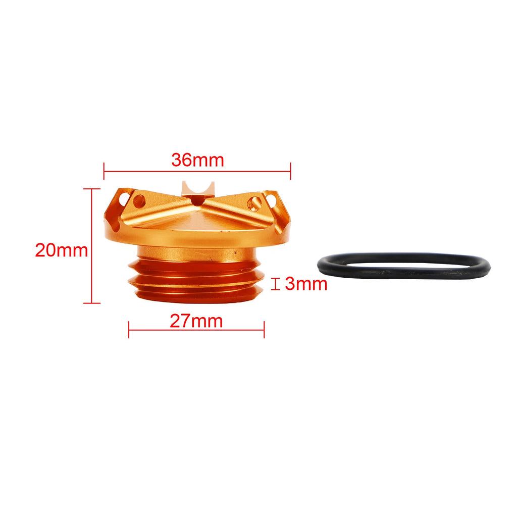 Oil Filler Cap for Yamaha FZ1 FZ6 FZ6R FZ8 FZR250/R FZS 600 1000 (2006–2016)