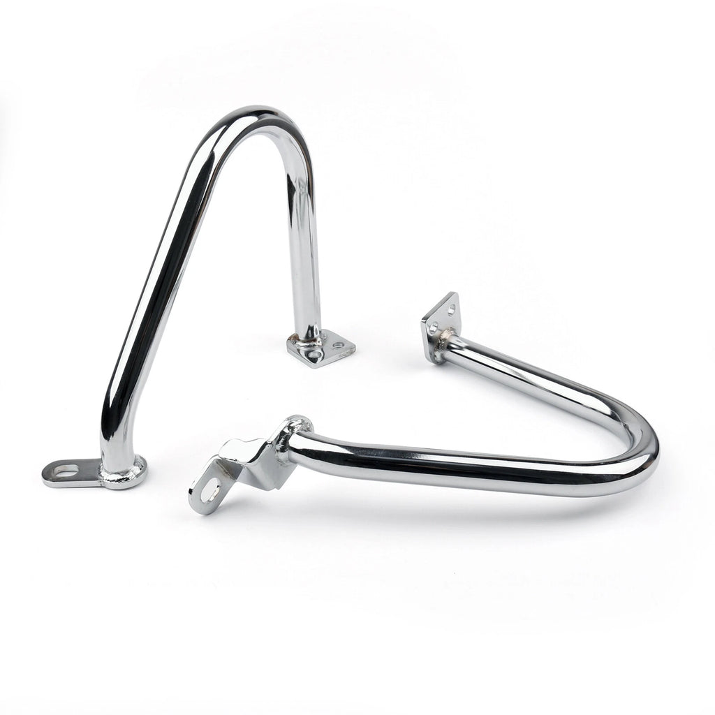 Chrome Highway Engine Guard Crash Bars for T100 T900 (2009–2017) U8