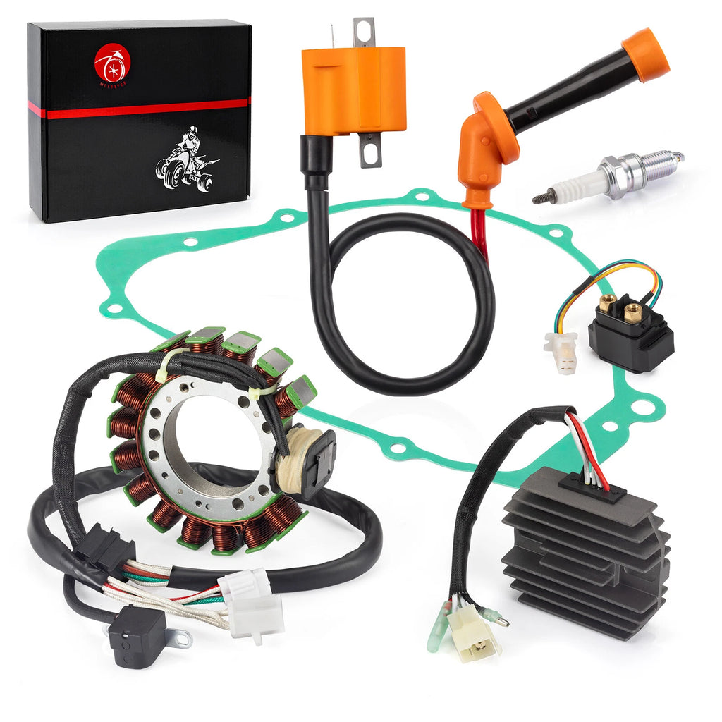 Stator & Rectifier with Ignition Coil Kit for Yamaha Grizzly 600 (1998)