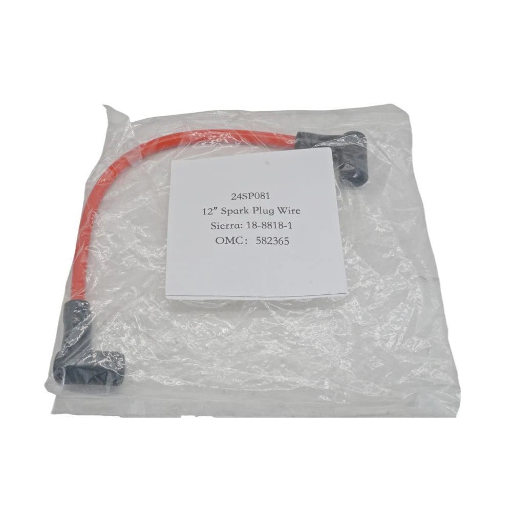 Premium MagForce 12" Marine Spark Plug Wires for Sierra 18-8818-1