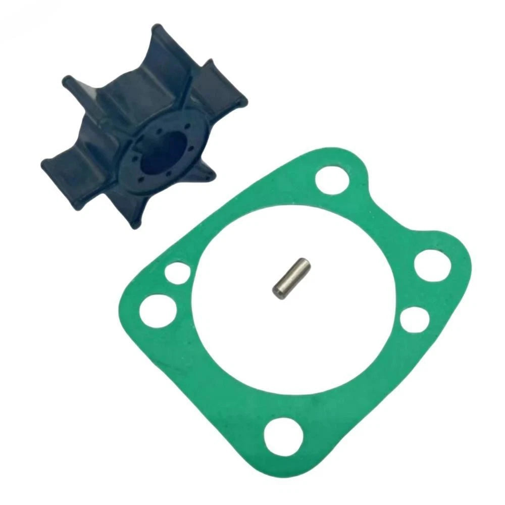 Water Pump Impeller Repair Kit for Yamaha 4-5 HP 2-Stroke Outboard (6E0-44352)