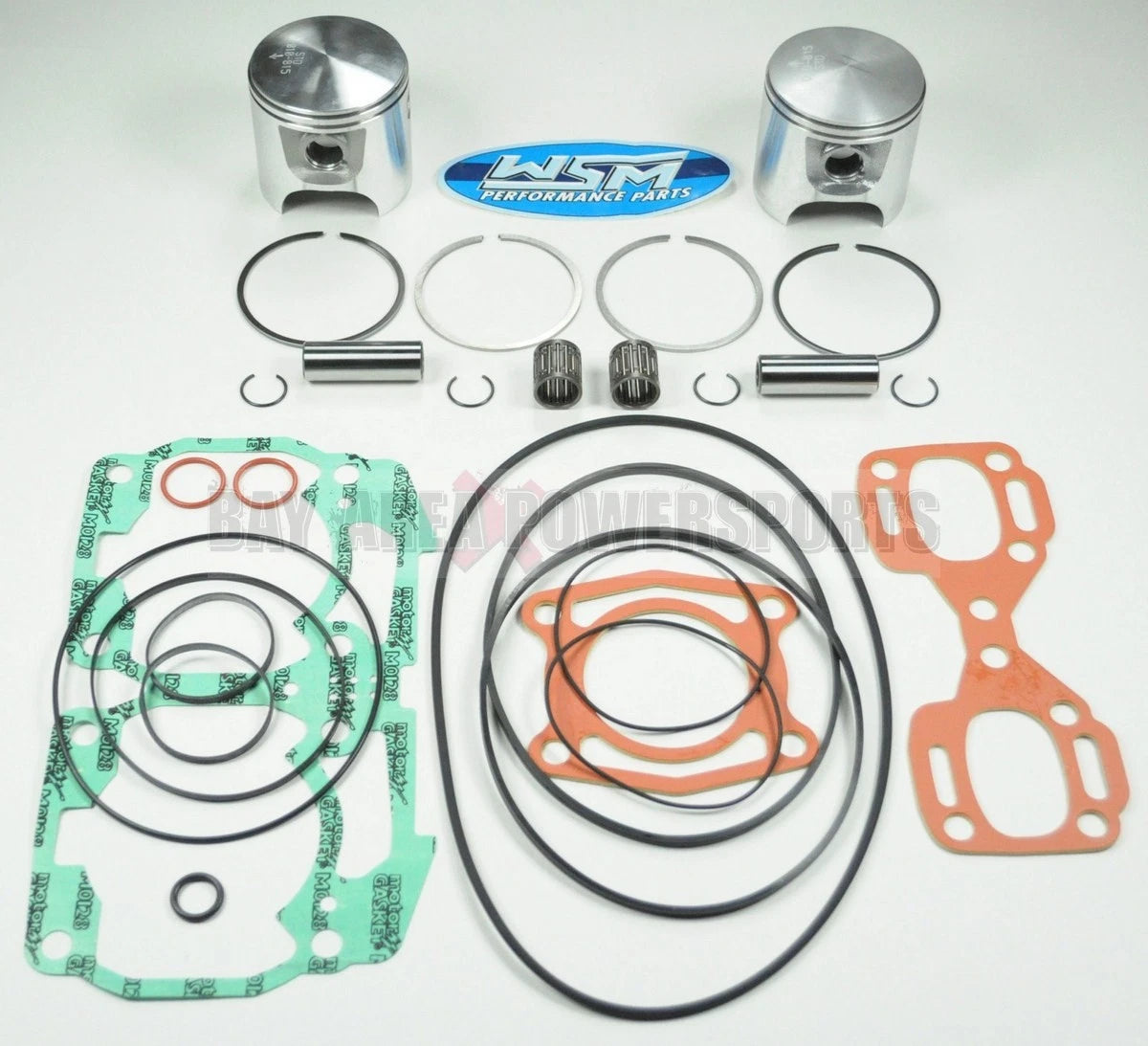 Piston Gasket Set for Sea Doo 787 800 RFI GSX GTX GTI 3D (1996–2002) .25mm