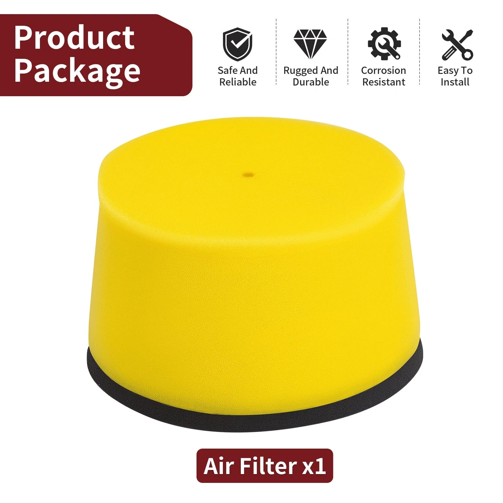 Air Filter Element 13780-09F00 for Suzuki Quadrunner 500 LTF500F (1998–2002)