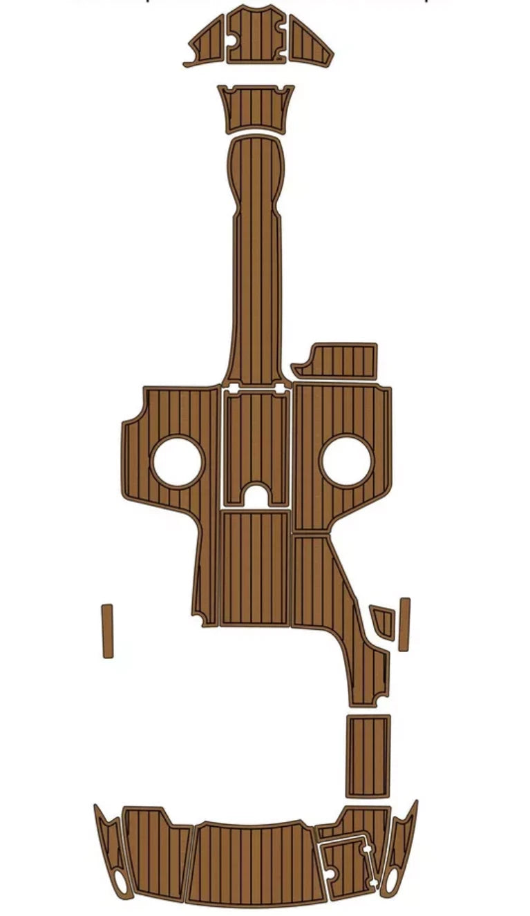 EVA Foam Teak Deck Flooring for Chaparral 224 Sunesta (2012)