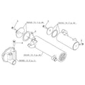 Zinc Anode Kit for Yanmar 6LY 6LP 4LHA (Replaces 119574-44150)