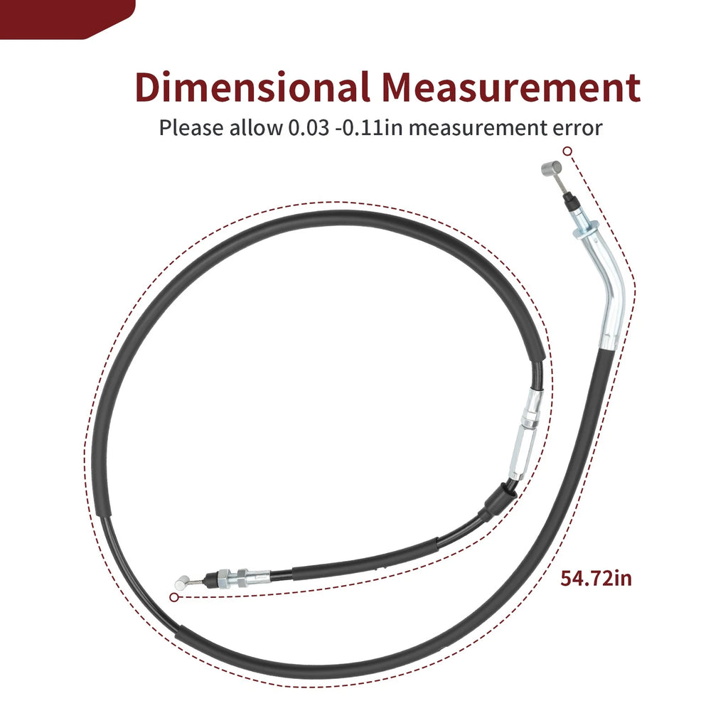 Park Brake Cable for Yamaha Rhino 700 (2008–2013) 5B4-26341-00-00, 5B4-26341-02