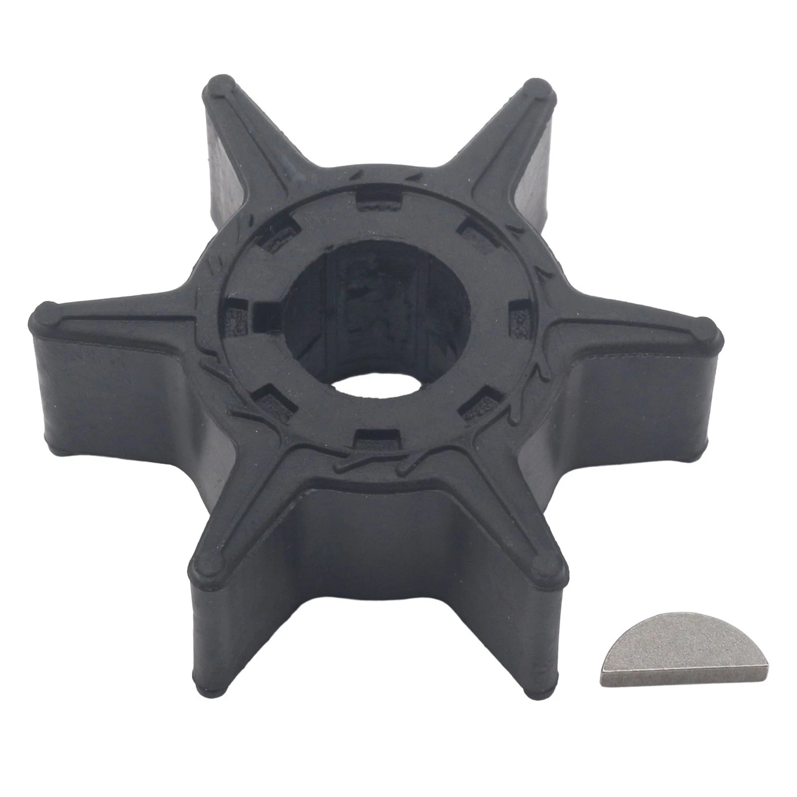 Water Pump Impeller Kit for Yamaha 2-Stroke 20 25 HP Outboards (6L2-W0078, 20D, 25N)