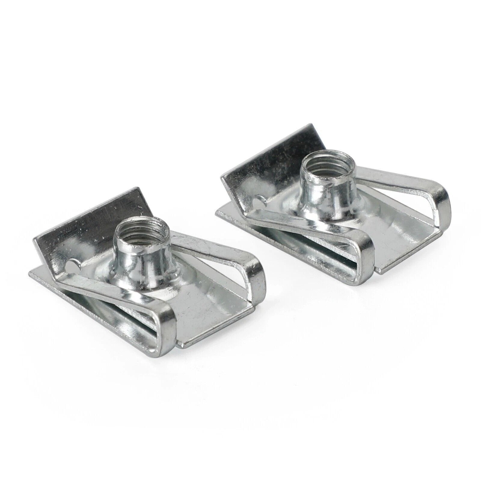 50x Motorcycle Fairing Bolt Nut Zinc-plated Screw Clip 6mm for Honda T