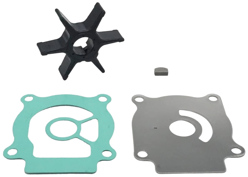 Outboard Water Pump Impeller & Plate for Suzuki 4-S (17461-96312, 17471-94401)