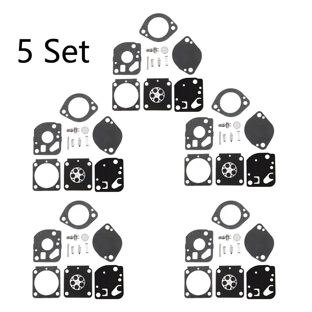 Set of 5 Carb Kits for STIHL FS100 FS130 FS150 KM100 BR500 Zama C1Q-S99 RB-134