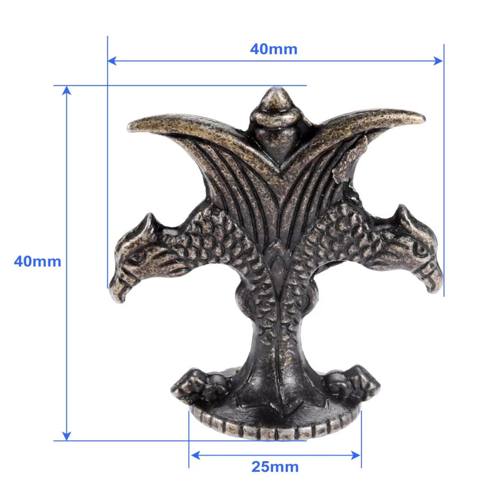 2Pcs Vintage Door Handle Knob for Kitchen Drawer Cabinet Hardware