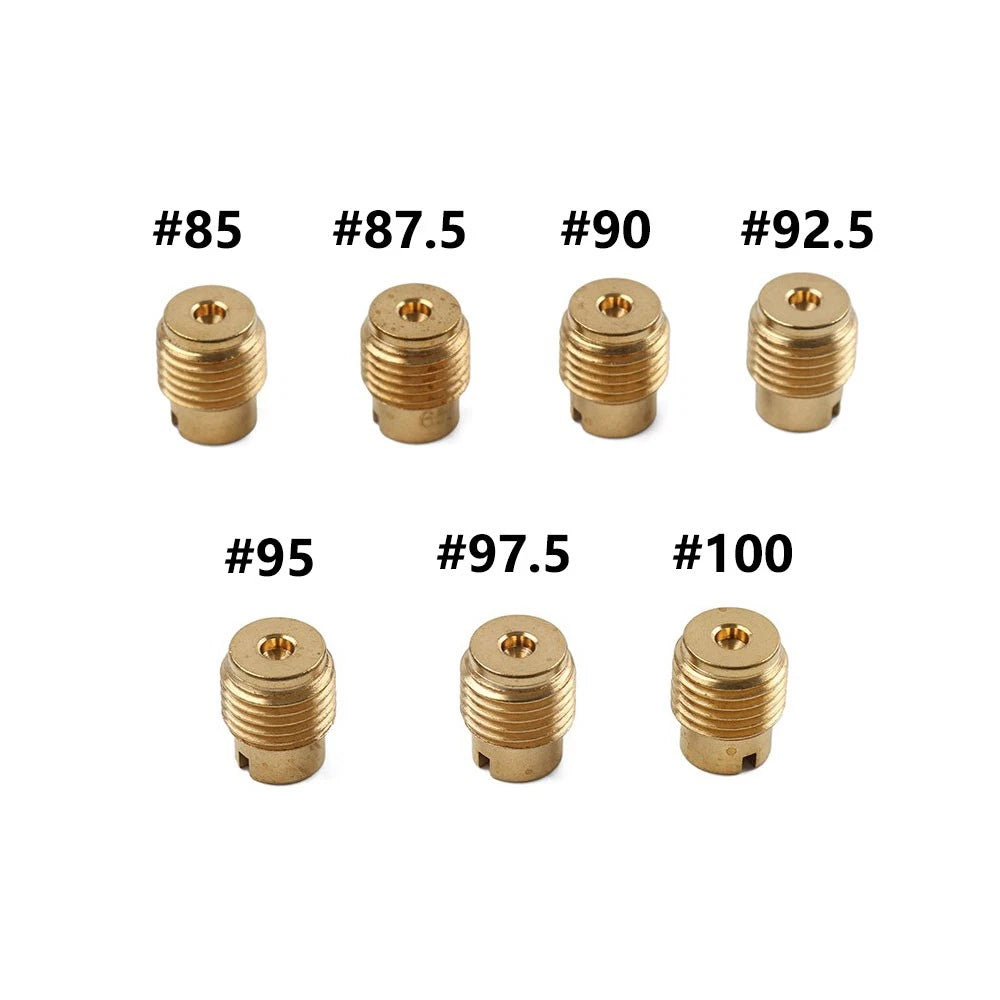 7Pcs Carburetor Main Jet Repair for Honda GX160 GX200 GX390 (212cc)