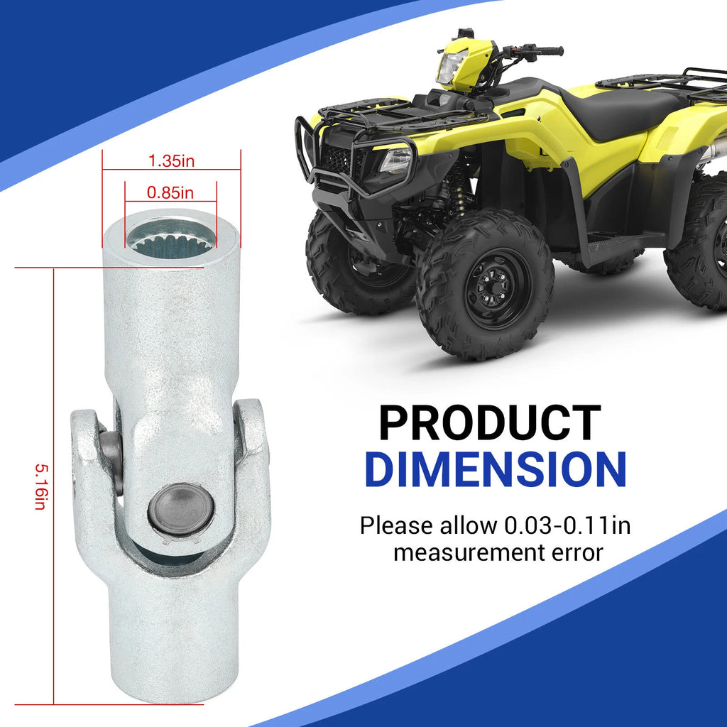 Final Drive Shaft Yoke U-Joint for Honda Rancher 350 TRX350FE FM TE TM (2000–2006)