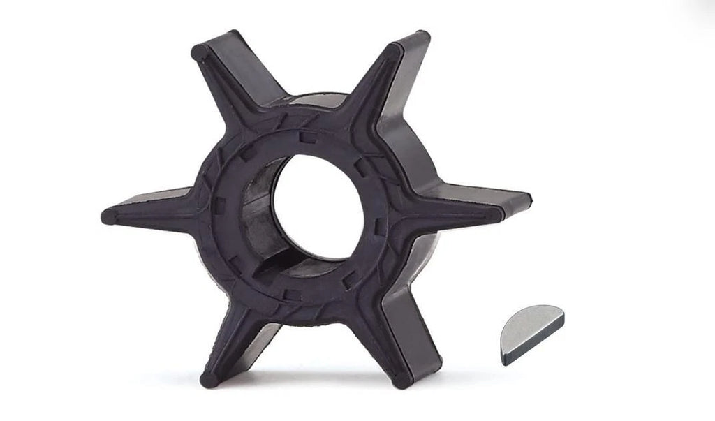 Water Pump Impeller & Key for Mercury Mariner 48 55 60 HP (18-3064, 47-81423M)