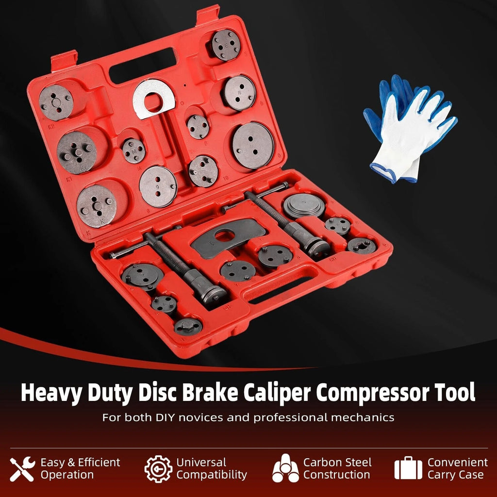 24 Pack Disc Brake Caliper Compressor Tool Set for