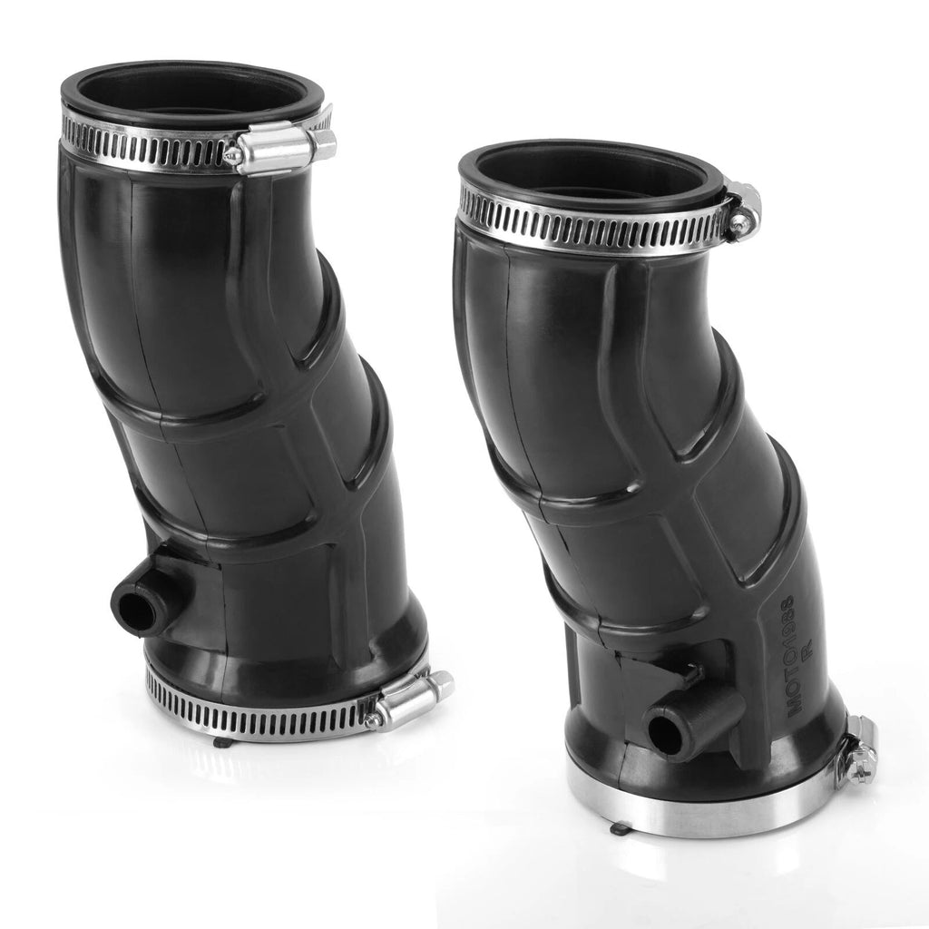 Left + Right Manifold Snorkel Air Box Intake Tube for Yamaha Raptor 660R (2001–2005)