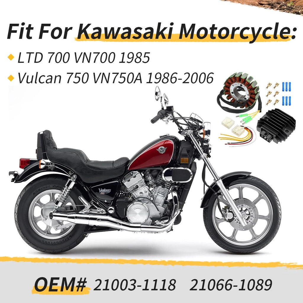 Stator + Regulator Rectifier for Kawasaki Vulcan 750 VN750A LTD 700 VN700