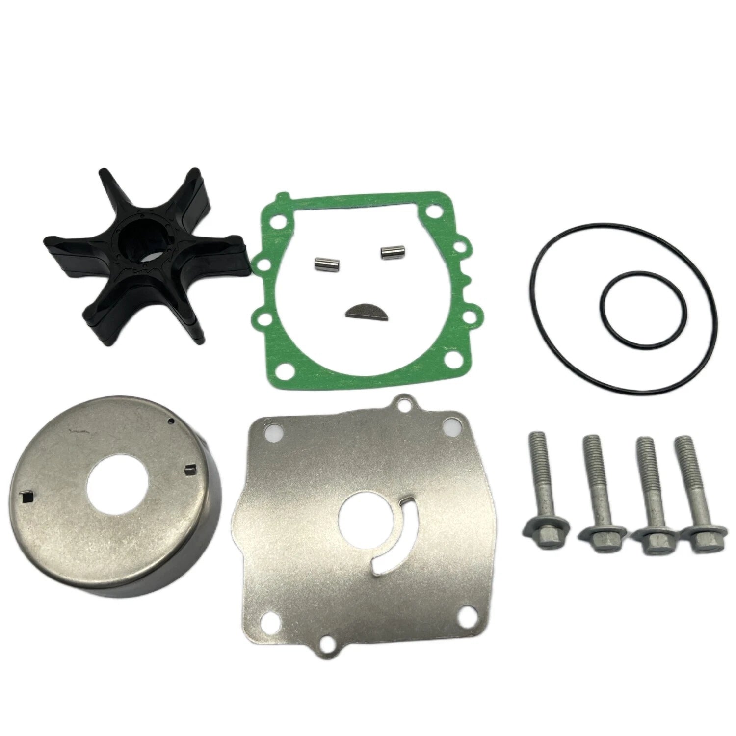 Water Pump Impeller Kit for Yamaha 2-Str 115 130 HP Outboard (6E5-W0078-3A)