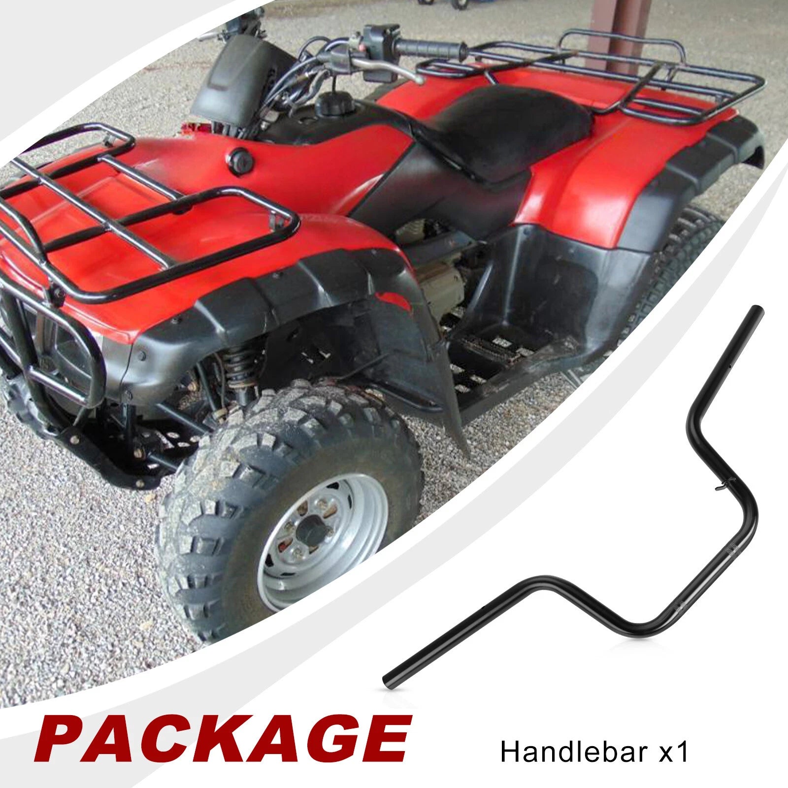 Handlebar for Honda Rancher 350 TRX350 FE FM TE TM (2004–2006) 53100-HN7-900