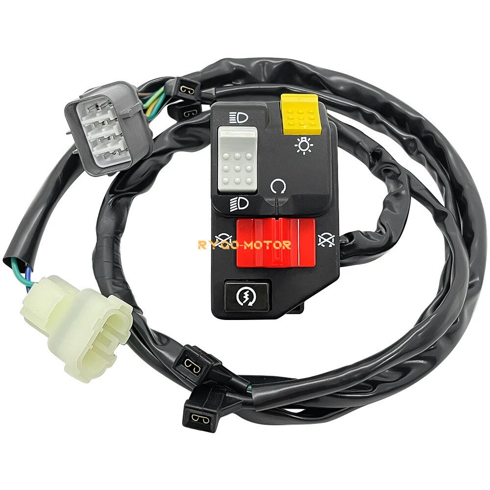 Left Handlebar Start Stop Kill Switch for Honda Rancher 420 TRX420TM (2014–2021)