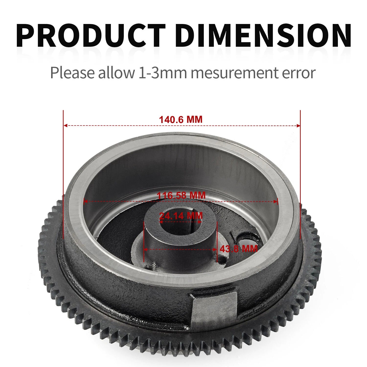 Flywheel for Polaris Magnum 500 (1995–1998) 3085558 3086819 3086983 3087166 289046