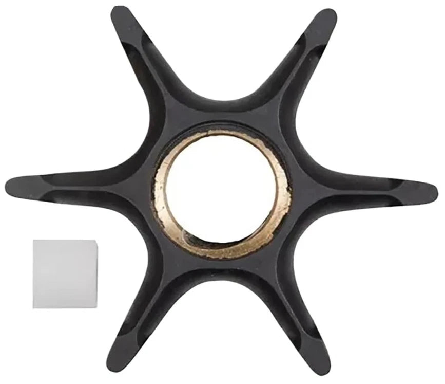 Water Pump Impeller with Key for Evinrude Johnson 105 115 120 HP (1990–2006)